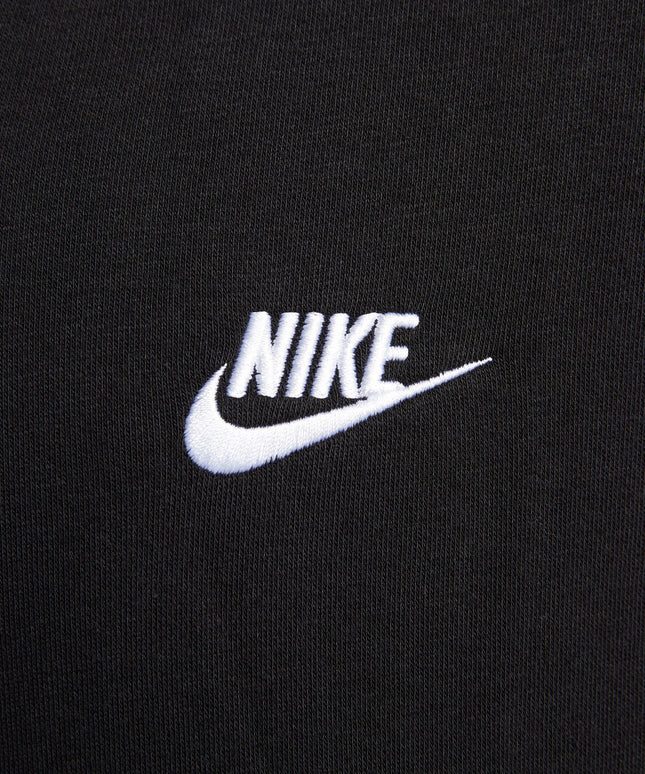 Nike Womens Sportswear Club Fleece Hoodie - Black/White