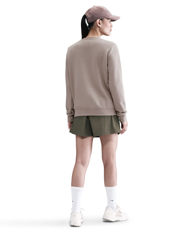 Nike Womens Sportswear Club Fleece Crewneck - Malt