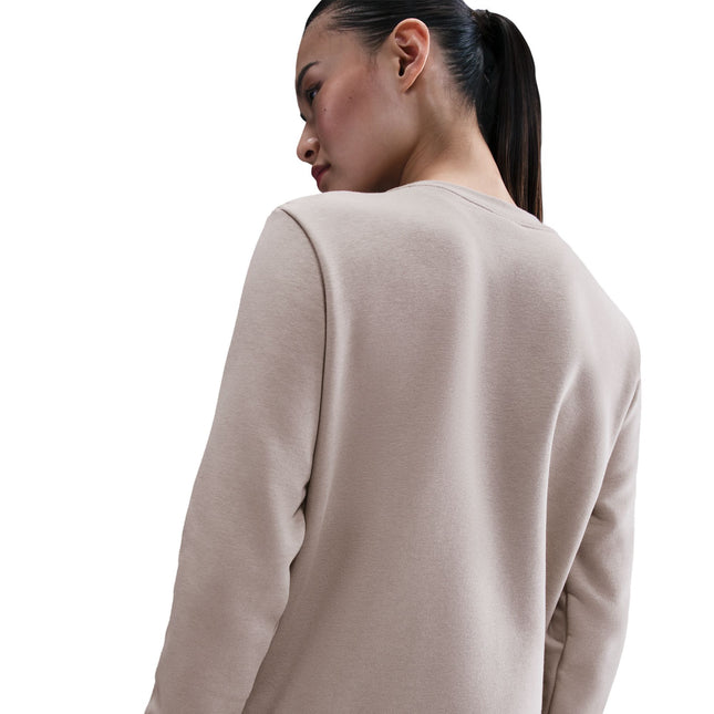 Nike Women's Sportswear Club Fleece Crewneck - Malt