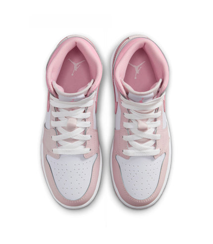 Air Jordan Big Kids 1 Mid - Pearl Pink