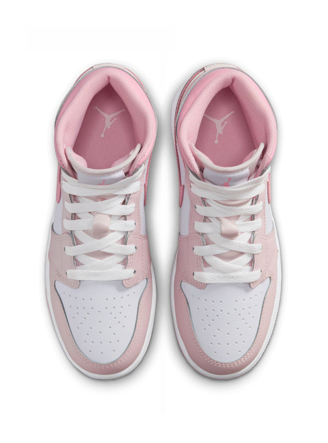 Air Jordan Big Kids 1 Mid - Pearl Pink