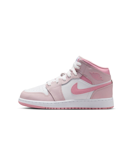 Air Jordan Big Kids 1 Mid - Pearl Pink