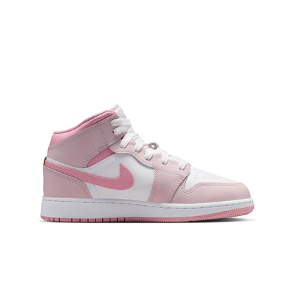 Air Jordan Big Kids 1 Mid - Pearl Pink