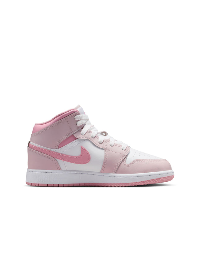 Air Jordan Big Kids 1 Mid - Pearl Pink