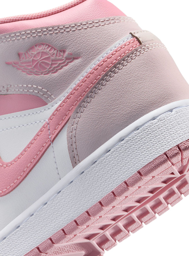 Air Jordan Big Kids 1 Mid - Pearl Pink
