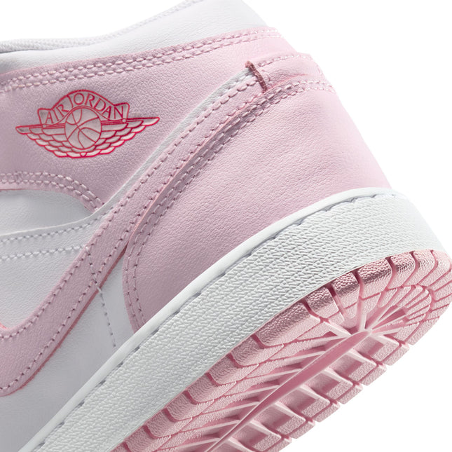 Air Jordan Big Kids 1 Mid - Pink Foam