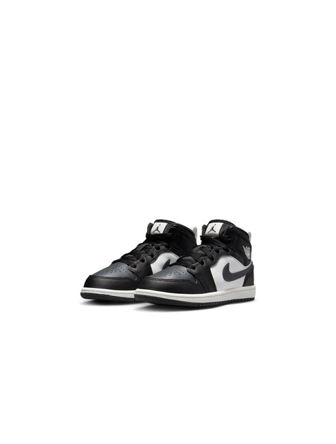 Air Jordan (PS) 1 Mid - Black/Off Noir