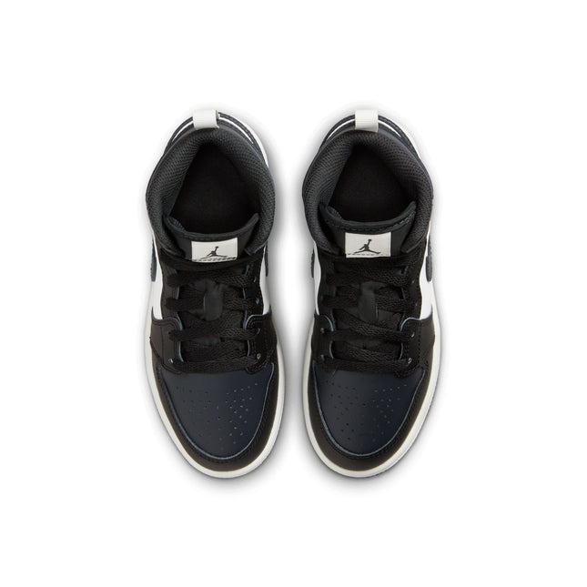 Air Jordan (PS) 1 Mid - Black/Off Noir