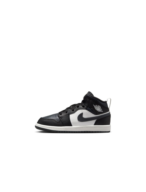 Air Jordan (PS) 1 Mid - Black/Off Noir