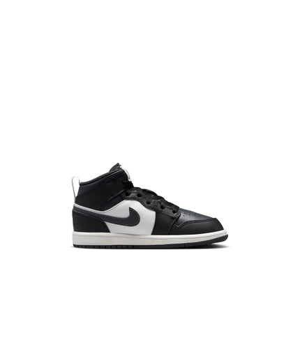 Air Jordan (PS) 1 Mid - Black/Off Noir