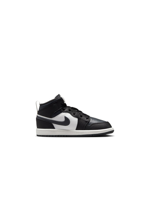 Air Jordan (PS) 1 Mid - Black/Off Noir