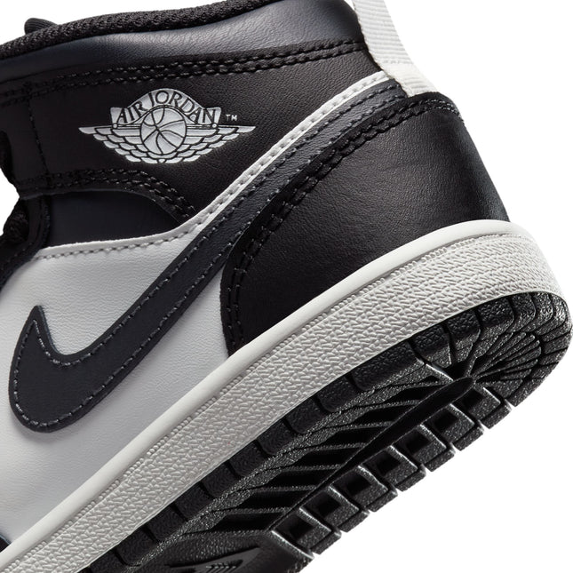 Air Jordan (PS) 1 Mid - Black/Off Noir