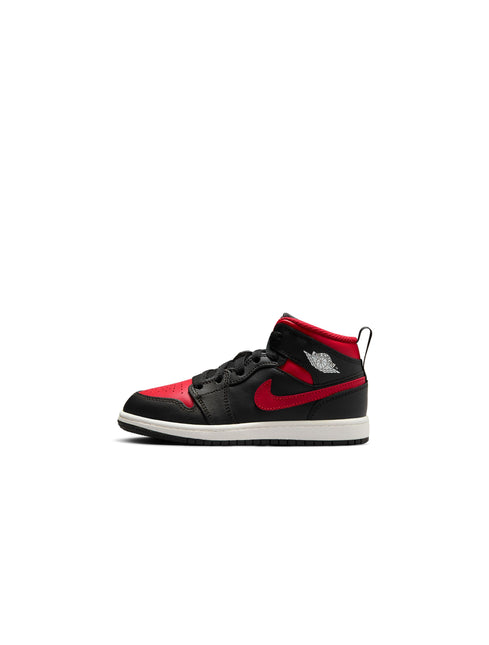 Air Jordan (PS) Jordan 1 Mid - Black/Varsity Red