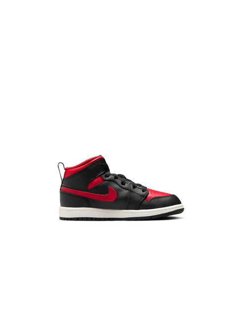 Air Jordan (PS) Jordan 1 Mid - Black/Varsity Red