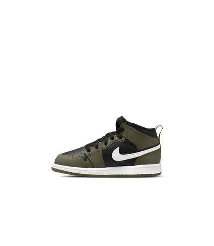 Air Jordan (PS) 1 Mid - Negro Sequoia