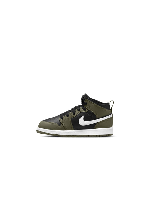 Air Jordan (PS) 1 Mid - Sequoia Black