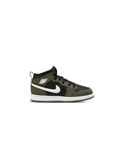 Air Jordan (PS) 1 Mid - Negro Sequoia