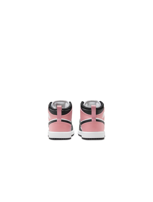 Air Jordan (PS) 1 Mid - White/Rust Pink