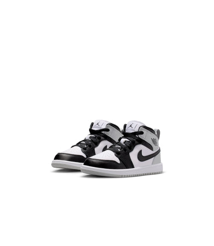 Air Jordan (PS) Jordan 1 Mid - White/Smoke Grey