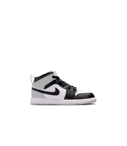 Air Jordan (PS) Jordan 1 Mid - White/Smoke Grey