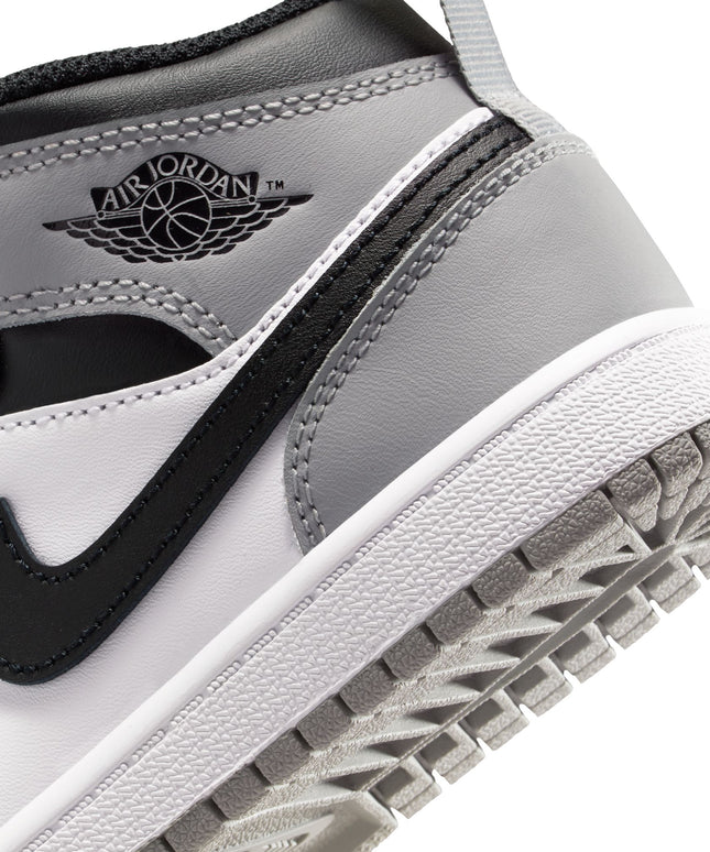 Air Jordan (PS) Jordan 1 Mid - White/Smoke Grey