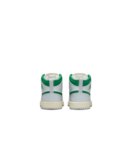 Air Jordan (PS) 1 Mid - Summit White/Pine Green