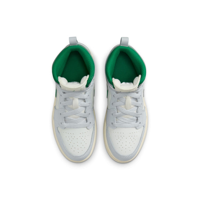 Air Jordan (PS) 1 Mid - Summit White/Pine Green