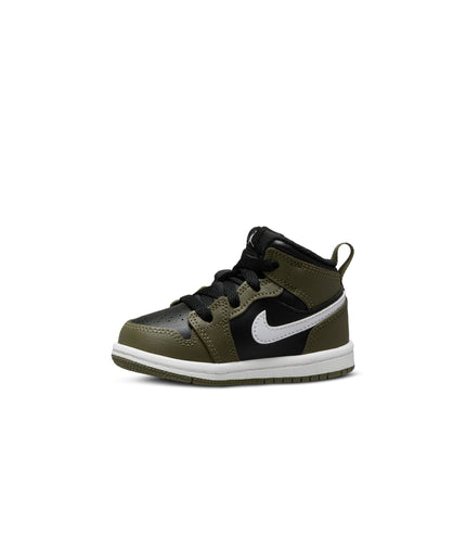 Air Jordan (TD) 1 Mid - Sequoia Black