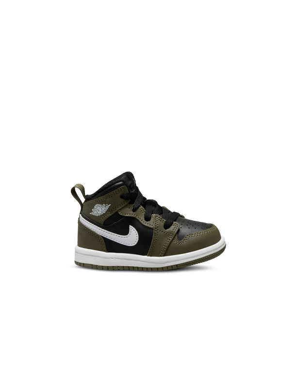 Air Jordan (TD) 1 Mid - Sequoia Black