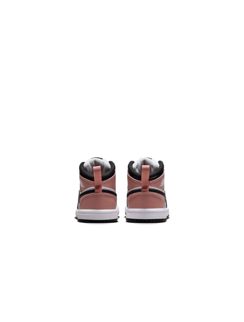 Air Jordan (TD) 1 Mid - White/Rust Pink