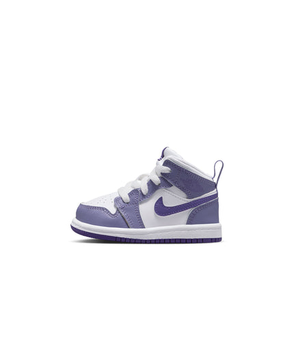 Air Jordan (TD) 1 Mid - Dusty Amethyst