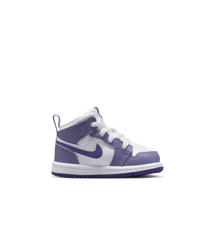Air Jordan (TD) 1 Mid - Dusty Amethyst
