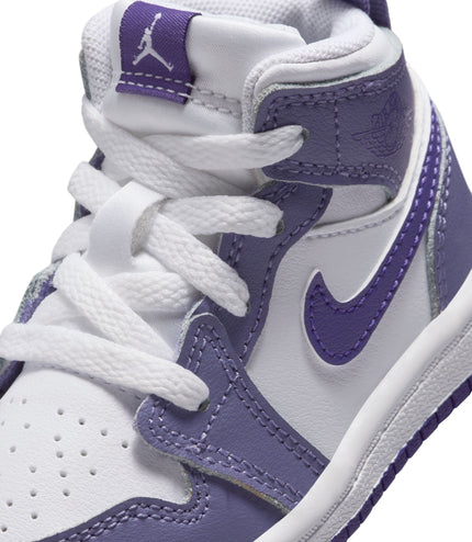 Air Jordan (TD) 1 Mid - Dusty Amethyst