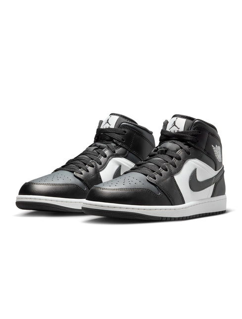 Air Jordan Mens 1 Mid - Black/Off Noir