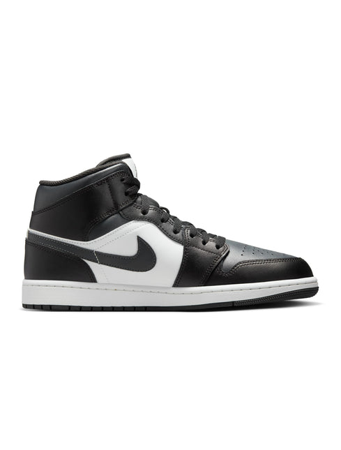 Air Jordan Mens 1 Mid - Black/Off Noir