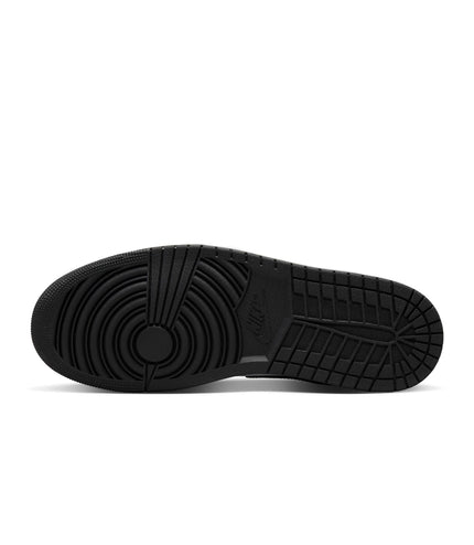 Air Jordan 1 Mid para hombre, blanco/negro y rosa óxido