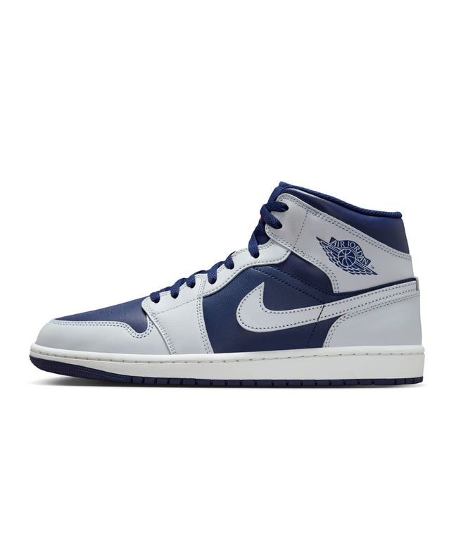 Air Jordan Mens 1 Mid - Blue Void
