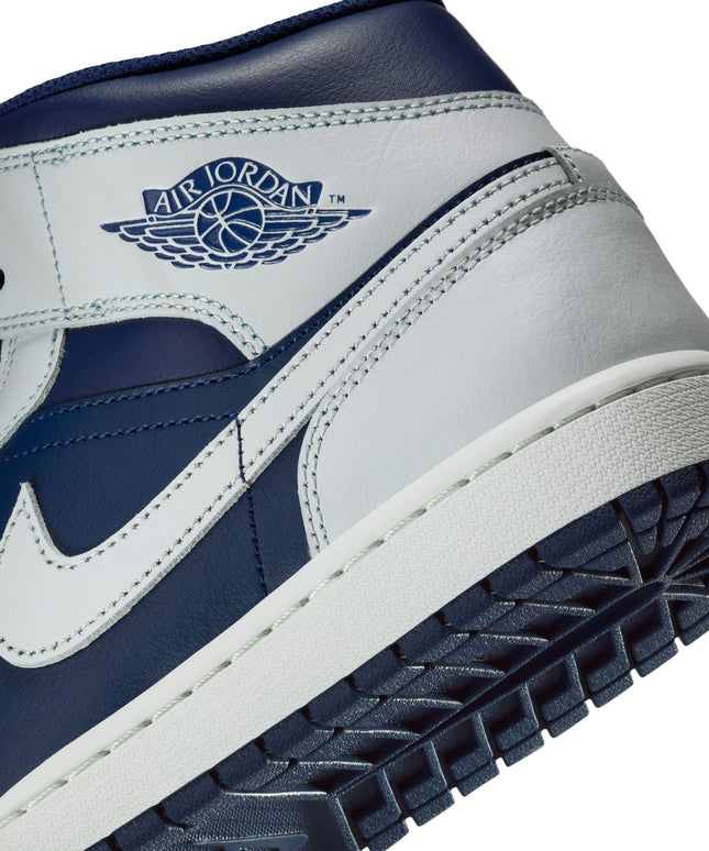 Air Jordan Mens 1 Mid - Blue Void