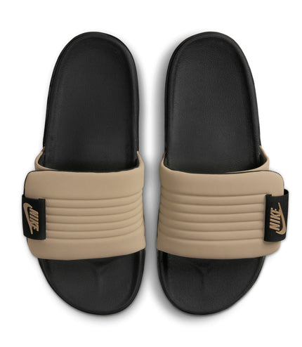 Nike Mens Offcourt Adjust Slides - Black/Khaki