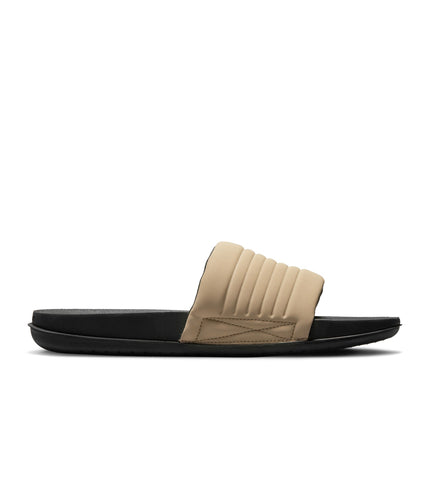 Nike Mens Offcourt Adjust Slides - Black/Khaki