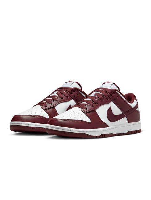 Nike Mens Dunk Low Retro - White/Redwood