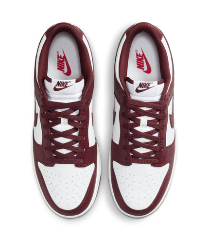 Nike Mens Dunk Low Retro - White/Redwood