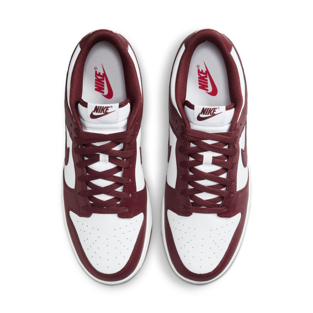 Nike Mens Dunk Low Retro - White/Redwood