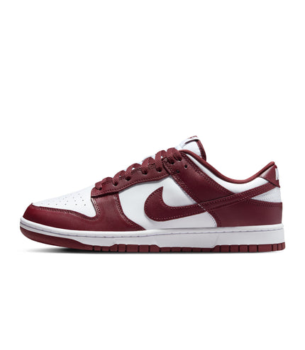 Nike Mens Dunk Low Retro - White/Redwood