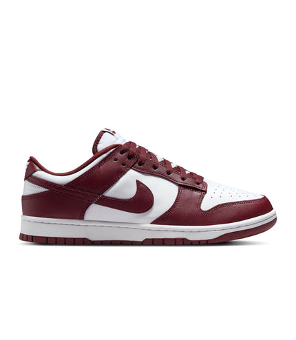 Nike Mens Dunk Low Retro - White/Redwood