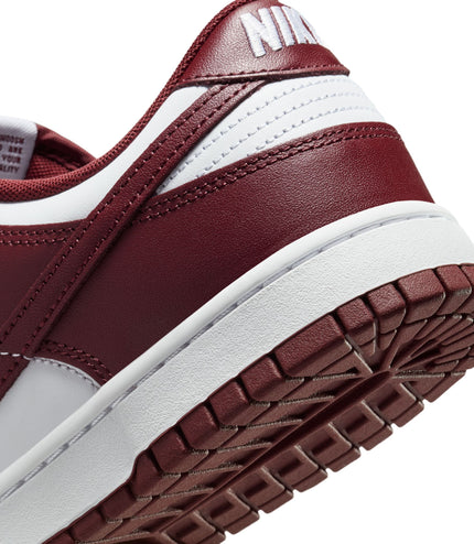 Nike Mens Dunk Low Retro - White/Redwood