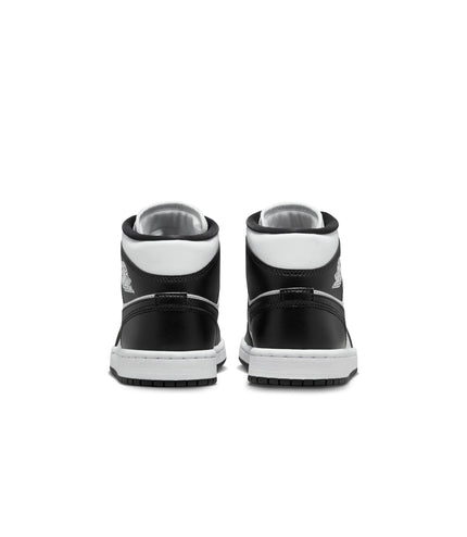 Air Jordan Womens 1 Mid - White/Black