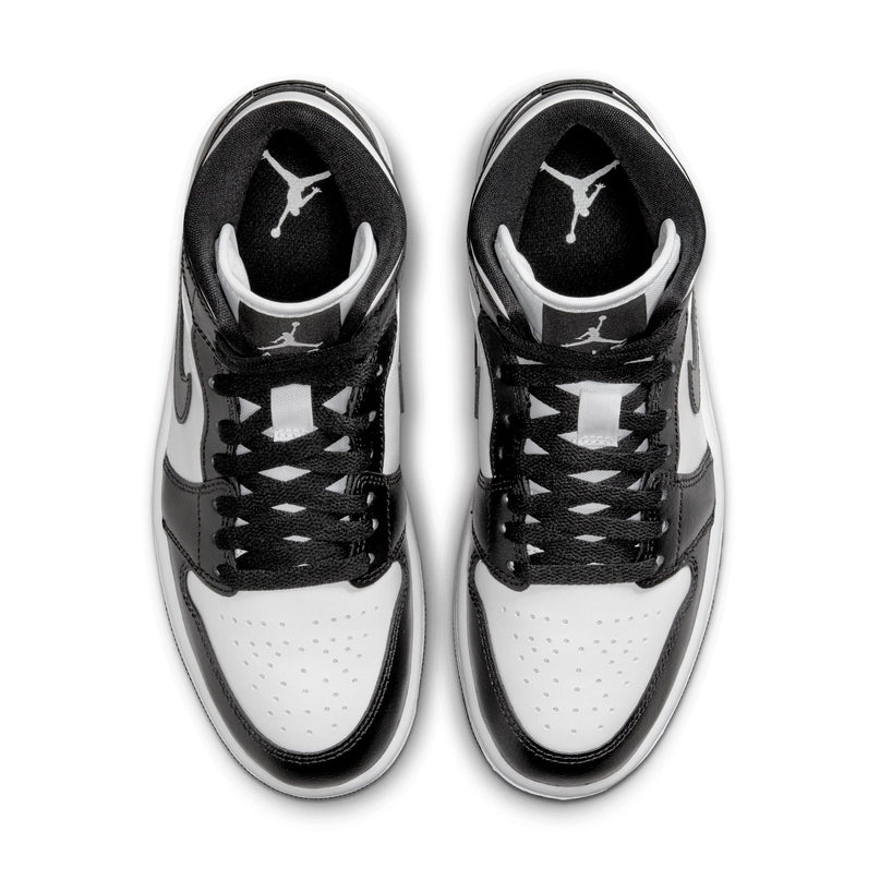 Air Jordan Womens 1 Mid - White/Black