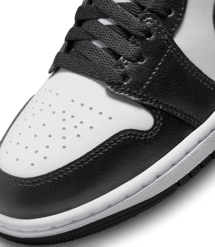 Air Jordan Womens 1 Mid - White/Black