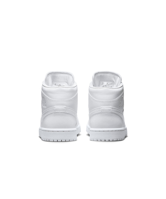 Air Jordan Womens 1 Mid - Triple White